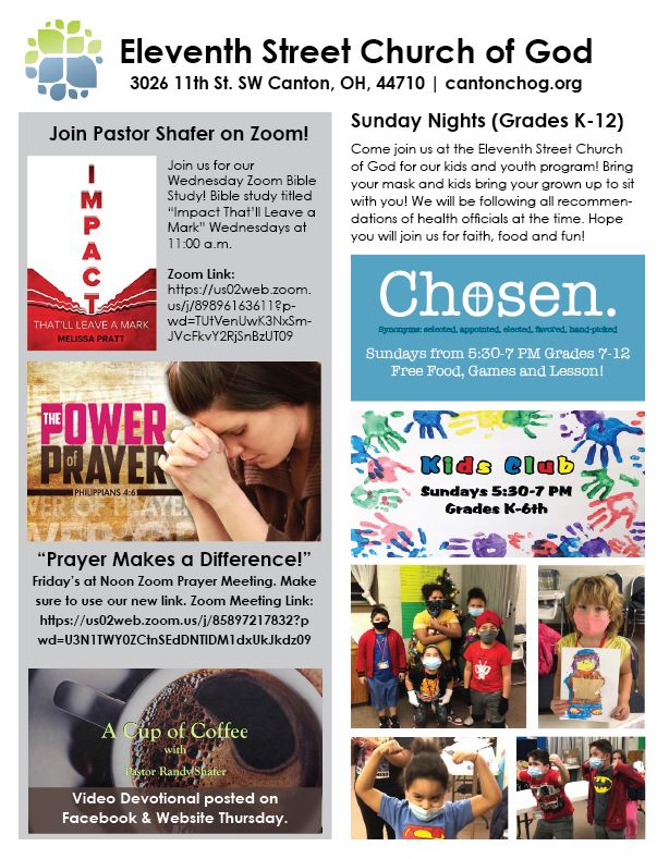 March Newsletter 2021 - Eleventh Street Church of God